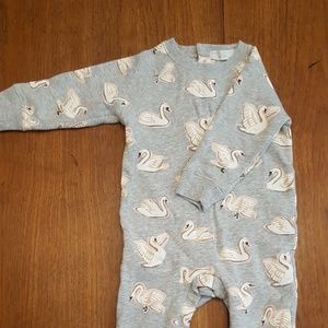 Stella McCartney-Jimbo Swan print one-piece romper